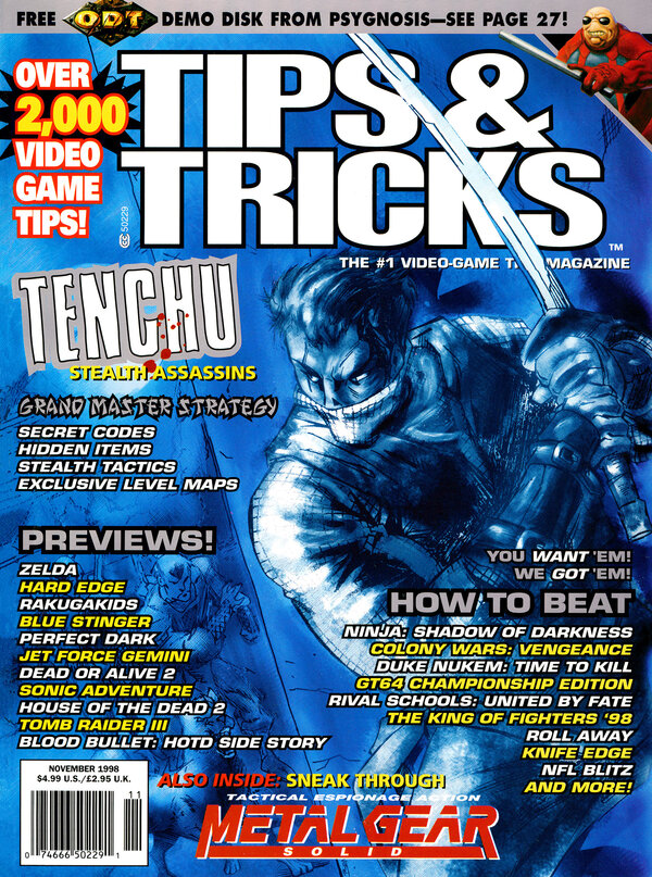 Tips & Tricks Issue 045 (November 1998) cover